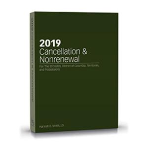 Cover of the book 2019 Cancellation & Nonrenewal by Frank  S.D. Alexander