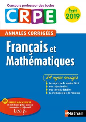 Book cover of Ebook - Annales CRPE Français et Mathématiques 2019
