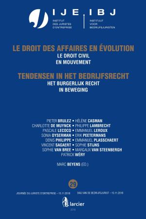 Cover of Het burgerlijk recht in beweging / Le droit civil en mouvement