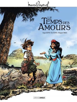 Book cover of Marcel Pagnol en BD - Le temps des amours