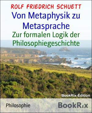 Cover of the book Von Metaphysik zu Metasprache by BR Raksun