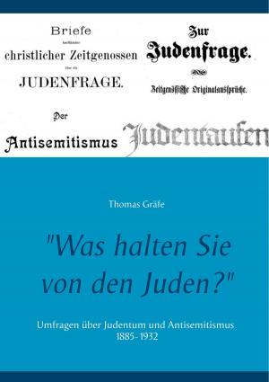 Cover of the book "Was halten Sie von den Juden?" by Robert Pfrogner