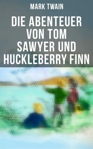 Book cover of Die Abenteuer von Tom Sawyer und Huckleberry Finn
