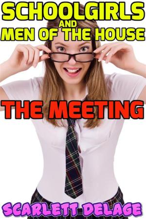 Cover of the book The Meeting (Schoolgirls and men of the house) by Christina Welles