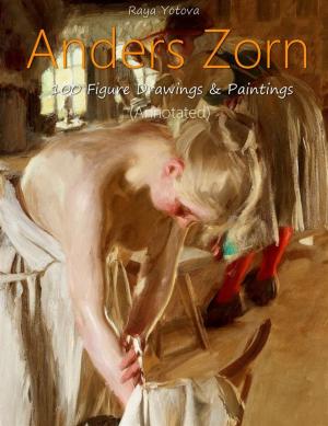 Cover of Anders Zorn: 100 Figure Drawings & Paintings (Annotated)
