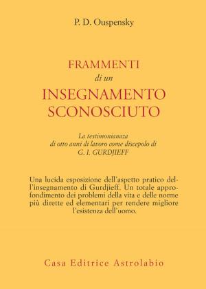 Cover of the book Frammenti di un insegnamento sconosciuto by Carole Guyett