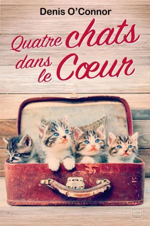 Cover of the book Quatre chats dans le coeur by Céline Etcheberry
