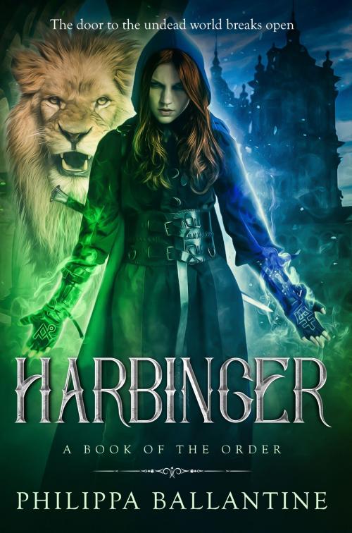 Cover of the book Harbinger by Philippa Ballantine, Imagine That! Studios