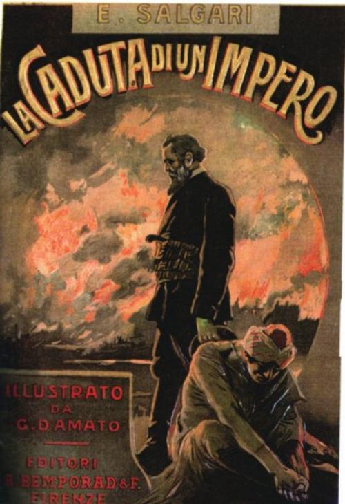 Cover of the book La caduta di un impero by Emilio Salgari, Emilio Salgari