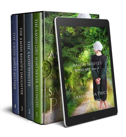 Cover of the book Amish Romance Boxed Set: Amish Misfits Books 1 - 4 by Samantha Price, Samantha Price