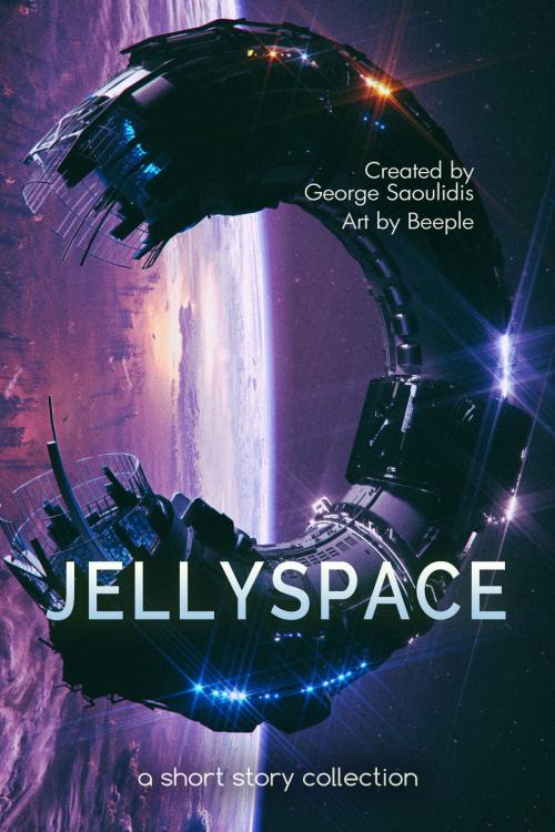 Cover of the book Jellyspace by George Saoulidis, Mythography Studios