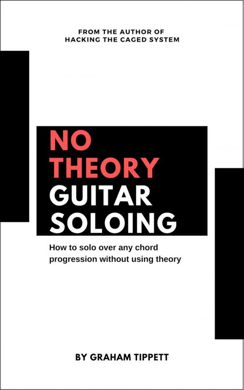 Cover of the book No Theory Guitar Soloing by Graham Tippett, Unlock the Guitar