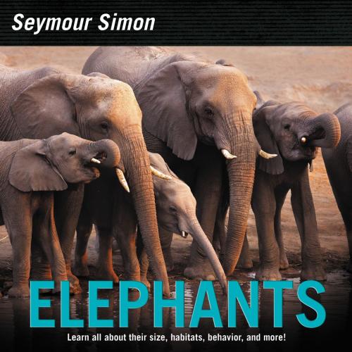 Cover of the book Elephants by Seymour Simon, HarperCollins