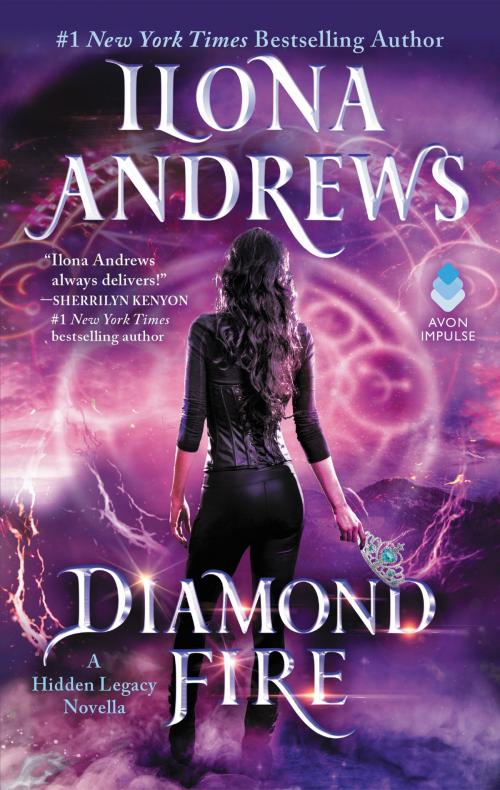Cover of the book Diamond Fire by Ilona Andrews, Avon Impulse