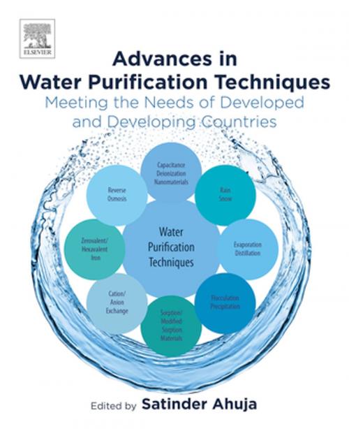 Cover of the book Advances in Water Purification Techniques by , Elsevier Science