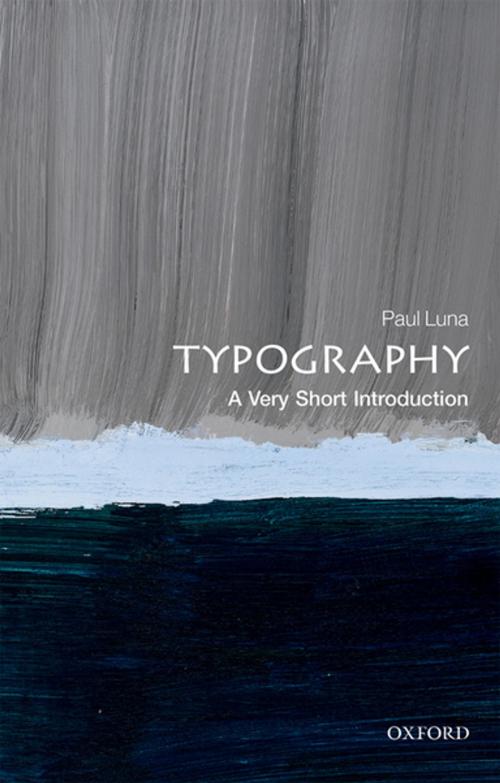 Cover of the book Typography: A Very Short Introduction by Paul Luna, OUP Oxford