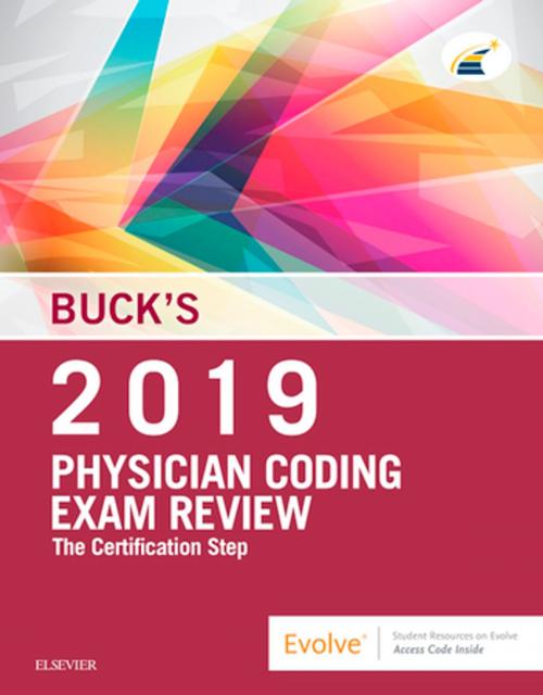 Cover of the book Buck's Physician Coding Exam Review 2019 E-Book by Elsevier, Elsevier Health Sciences