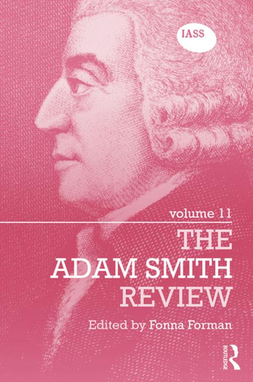 Cover of the book The Adam Smith Review by , Taylor and Francis