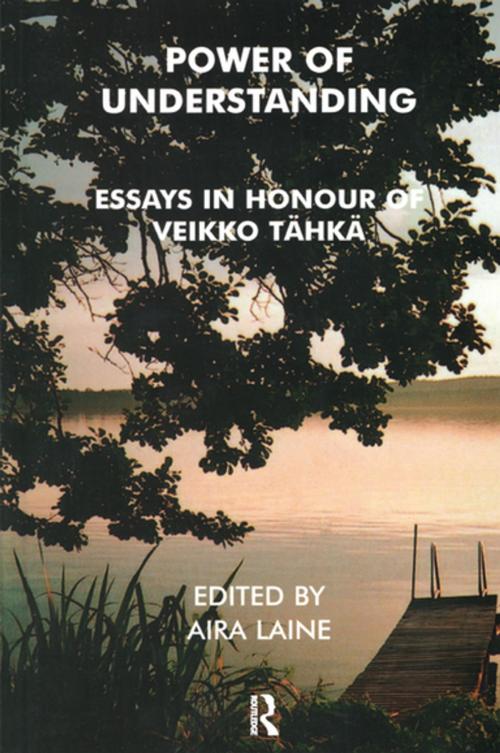 Cover of the book Power of Understanding by Veikko Tahka, Taylor and Francis