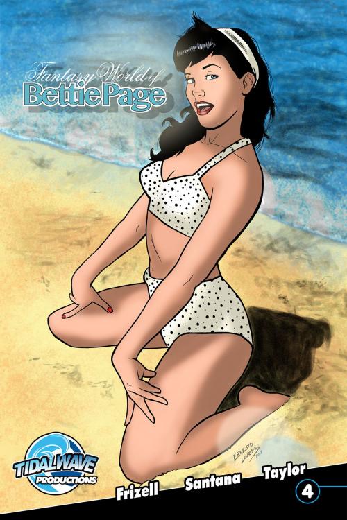 Cover of the book Fantasy World of Bettie Page #4 by Michael Frizell, TidalWave Productions