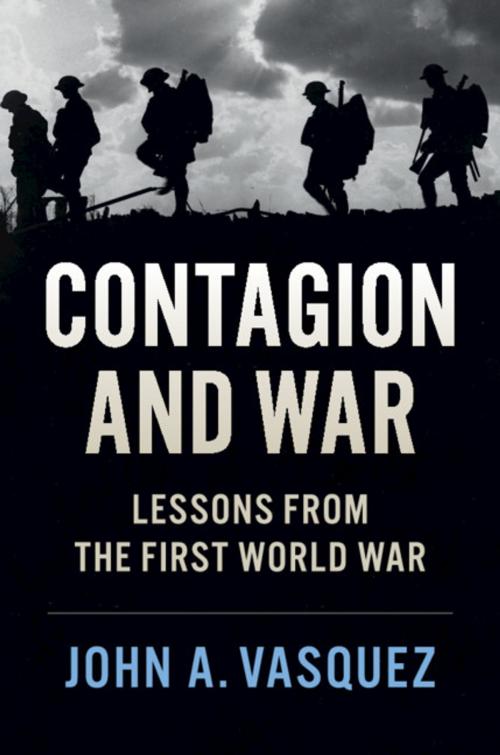 Cover of the book Contagion and War by John A. Vasquez, Cambridge University Press