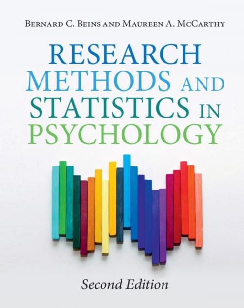 Cover of the book Research Methods and Statistics in Psychology by Bernard C. Beins, Maureen A. McCarthy, Cambridge University Press