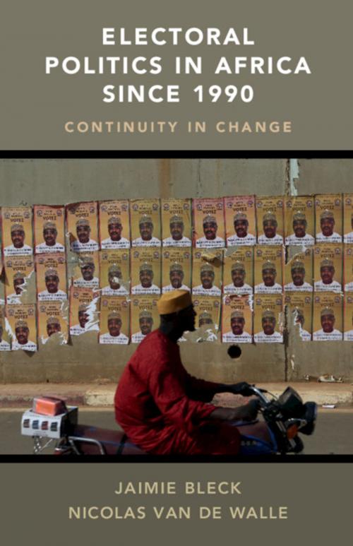 Cover of the book Electoral Politics in Africa since 1990 by Jaimie Bleck, Nicolas van de Walle, Cambridge University Press