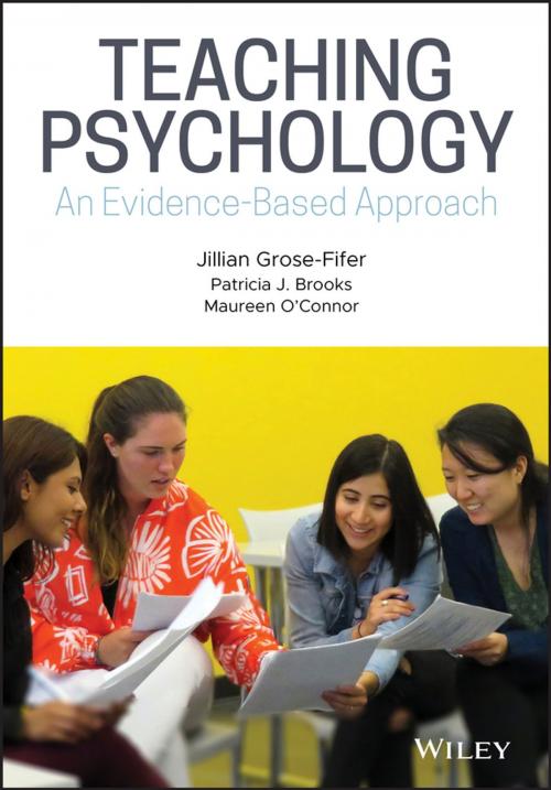 Cover of the book Teaching Psychology by Jillian Grose-Fifer, Patricia J. Brooks, Maureen O'Connor, Wiley
