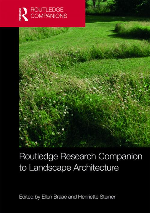 Cover of the book Routledge Research Companion to Landscape Architecture by , Taylor and Francis