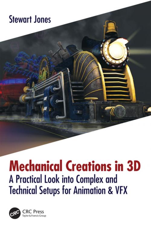 Cover of the book Mechanical Creations in 3D by Stewart Jones, CRC Press