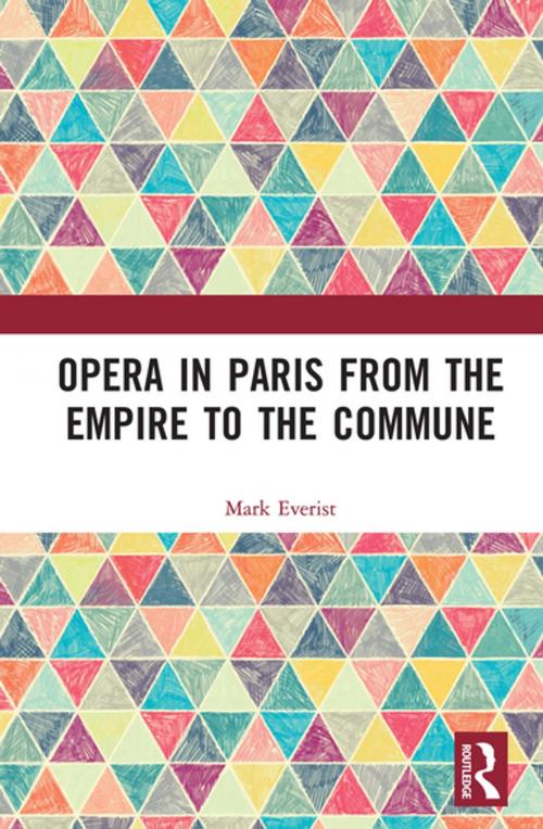 Cover of the book Opera in Paris from the Empire to the Commune by Mark Everist, Taylor and Francis