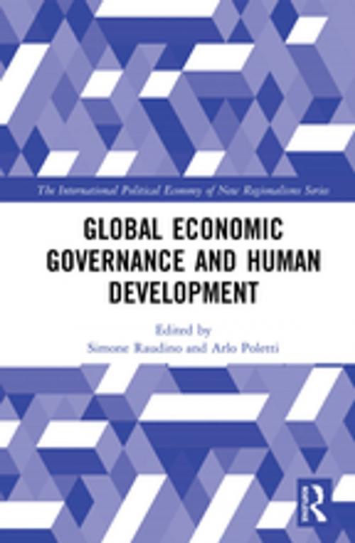 Cover of the book Global Economic Governance and Human Development by , Taylor and Francis