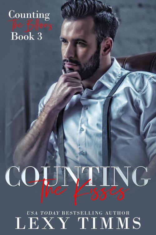 Cover of the book Counting the Kisses by Lexy Timms, Dark Shadow Publishing