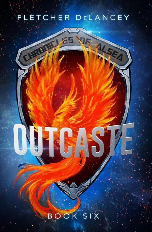 Cover of the book Outcaste by Fletcher DeLancey, Heartsome Publishing