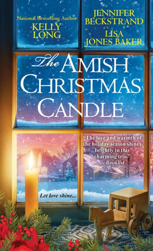 Cover of the book The Amish Christmas Candle by Kelly Long, Jennifer Beckstrand, Lisa Jones Baker, Zebra Books