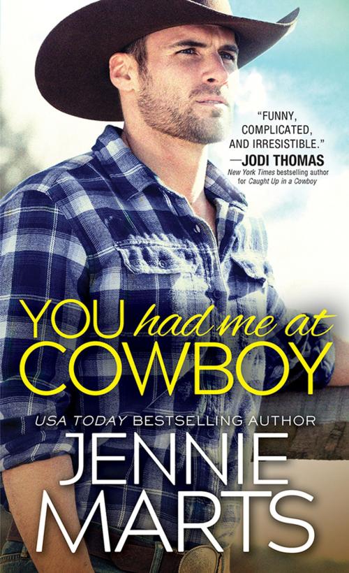Cover of the book You Had Me at Cowboy by Jennie Marts, Sourcebooks