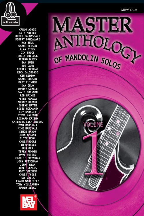 Cover of the book Master Anthology of Mandolin Solos, Volume 1 by Multiple Authors, Mel Bay Publications, Inc.