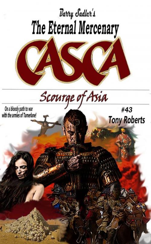 Cover of the book Casca 43: Scourge of Asia by Tony Roberts, Americana