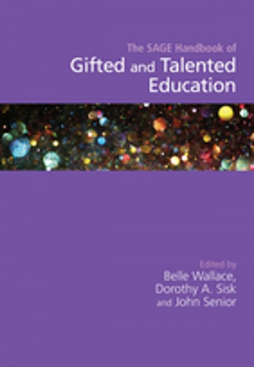 Cover of the book The SAGE Handbook of Gifted and Talented Education by , SAGE Publications