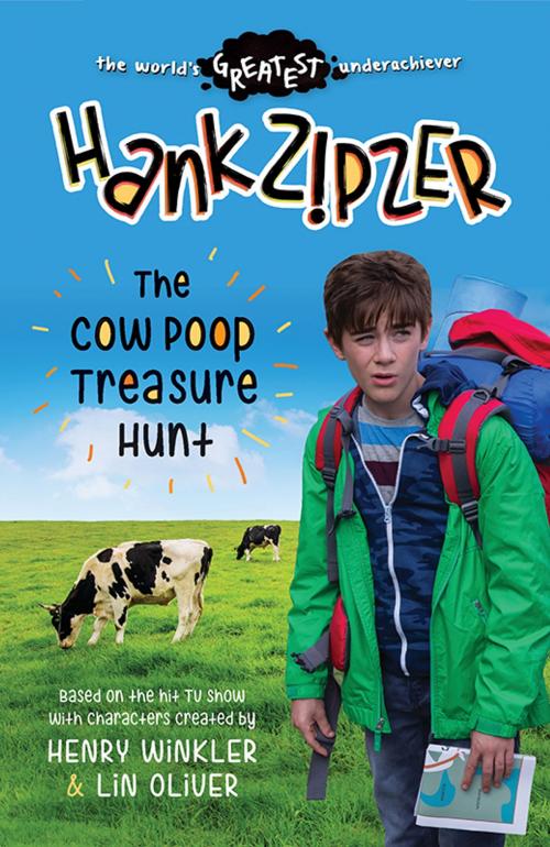Cover of the book Hank Zipzer: The Cow Poop Treasure Hunt by Theo Baker, Candlewick Press
