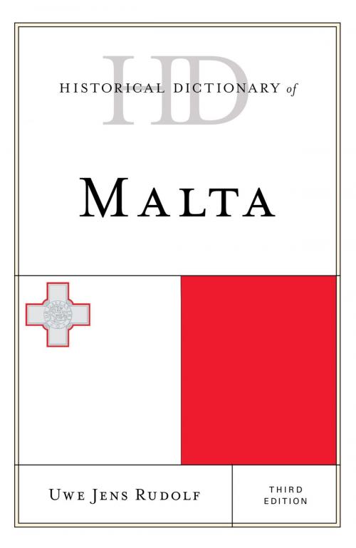 Cover of the book Historical Dictionary of Malta by Uwe Jens Rudolf, Rowman & Littlefield Publishers