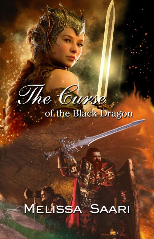 Cover of the book The Curse of the Black Dragon by Melissa Saari, Whimsical Publications