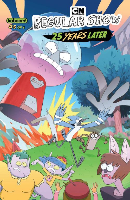 Cover of the book Regular Show: 25 Years Later #5 by Christopher Hastings, Joana Lafuente, KaBOOM!