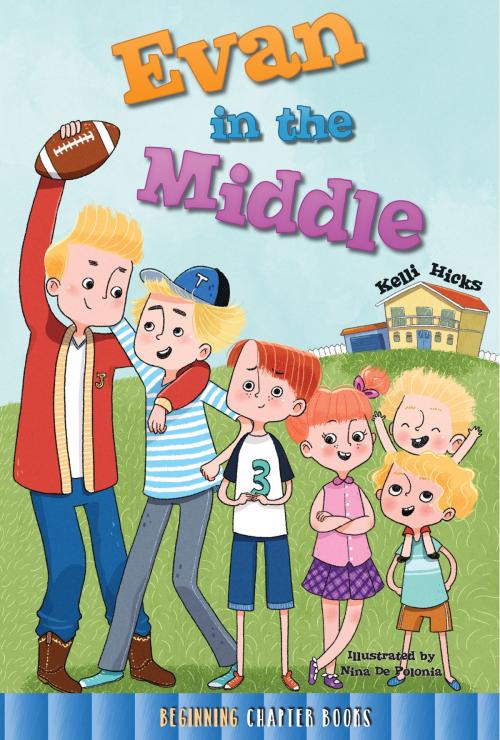 Cover of the book Evan in the Middle by Kelli Hicks, Rourke Educational Media