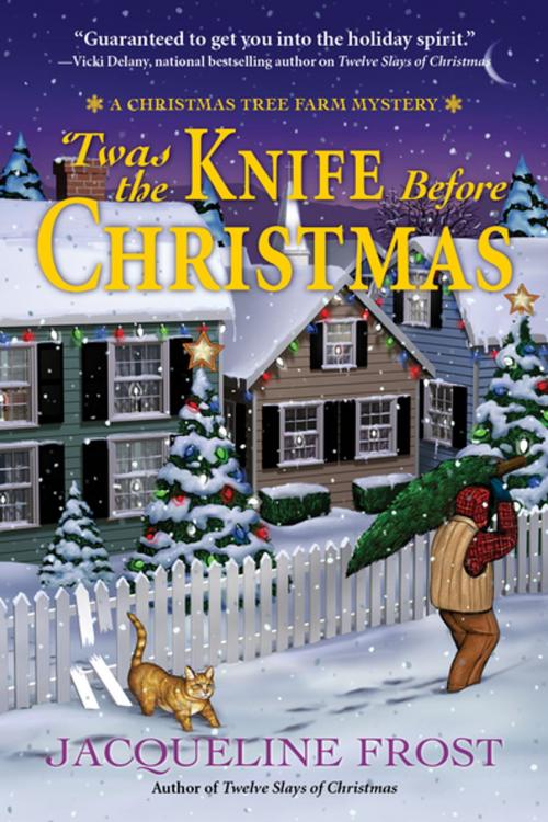 Cover of the book 'Twas the Knife Before Christmas by Jacqueline Frost, Crooked Lane Books