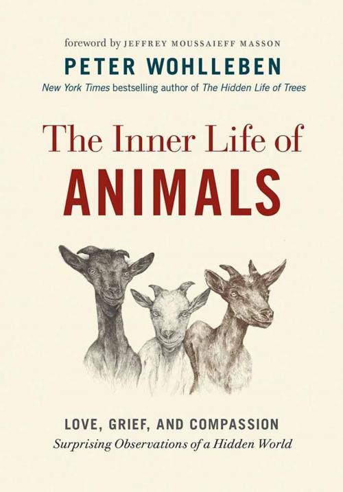 Cover of the book The Inner Life of Animals by Peter Wohlleben, Greystone Books Ltd.