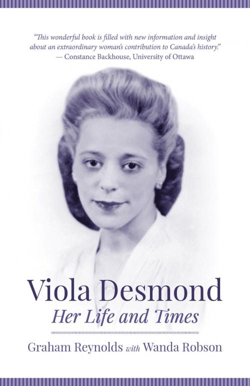Cover of the book Viola Desmond by Graham Reynolds, Fernwood Publishing