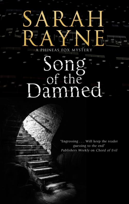 Cover of the book Song of the Damned by Sarah Rayne, Severn House Publishers