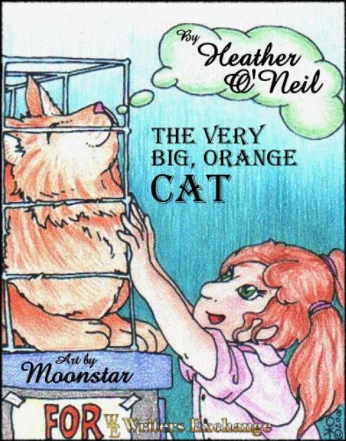 Cover of the book The Very Big Orange Cat by Heather O'Neil, Writers Exchange E-Publishing