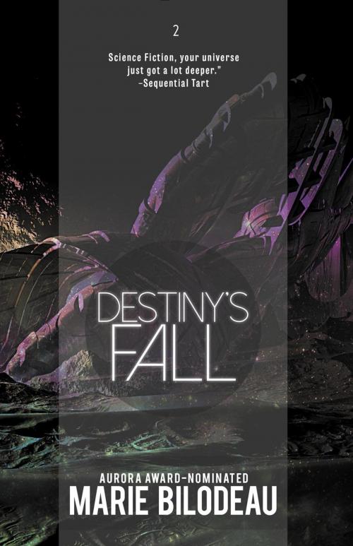 Cover of the book Destiny's Fall by Marie Bilodeau, Dragon Moon Press